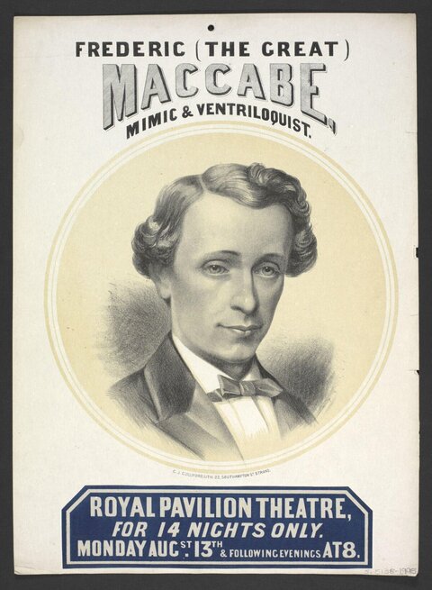 Frederic Maccabe Performance Poster
