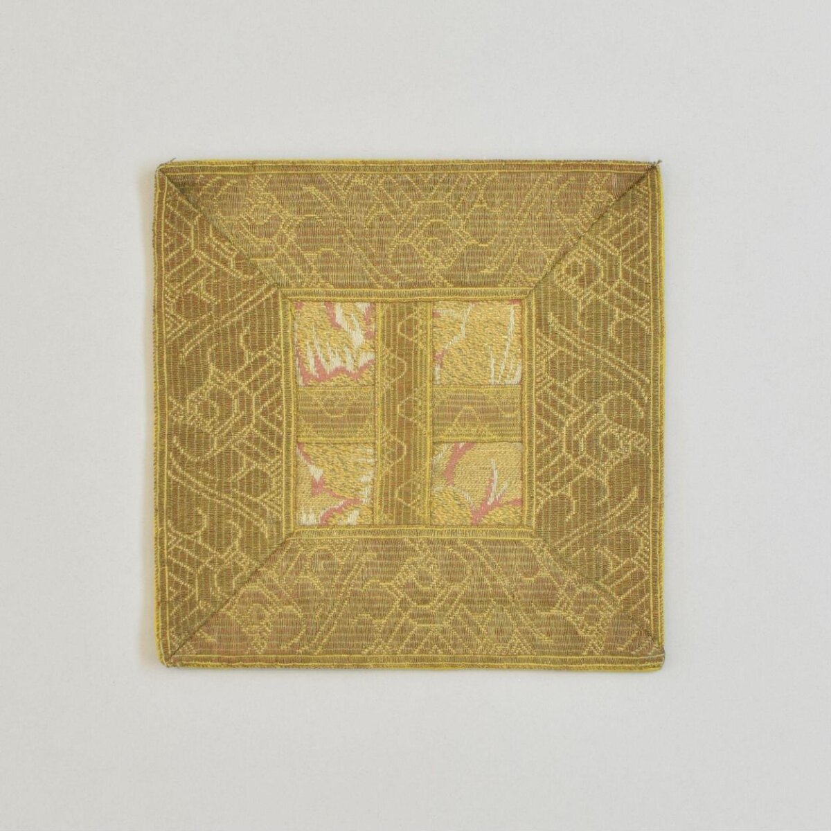 Golden Square Woven Textile