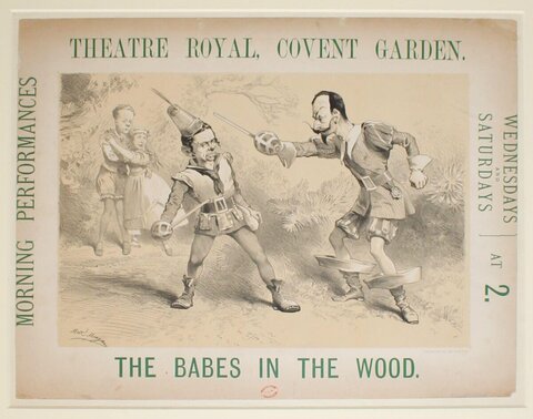 Babes in the Wood Theatre Poster