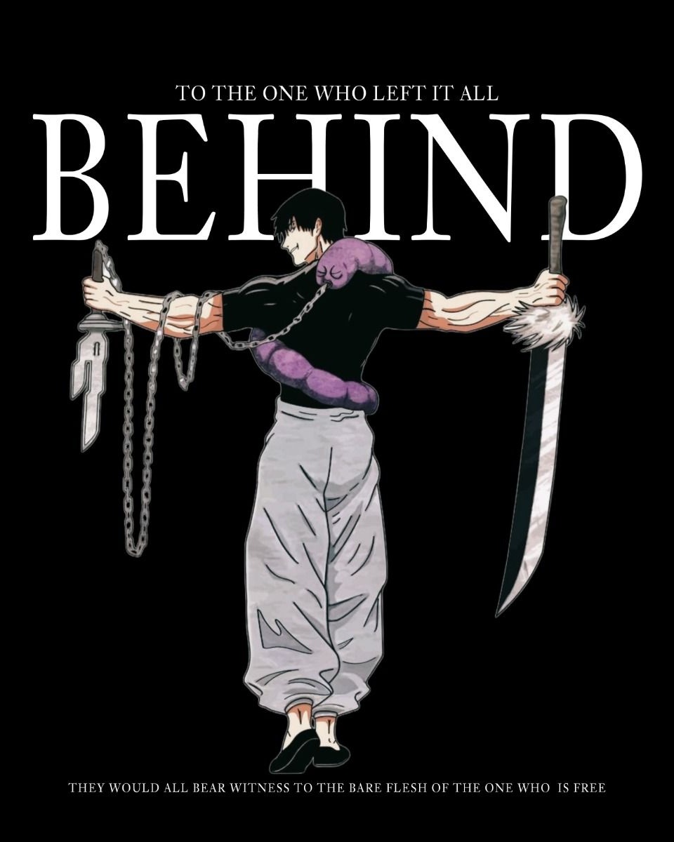 Toji Fushiguro Anime Graphic Poster