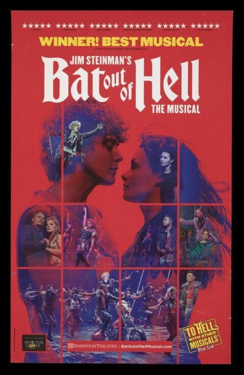 Bat Out of Hell The Musical Poster
