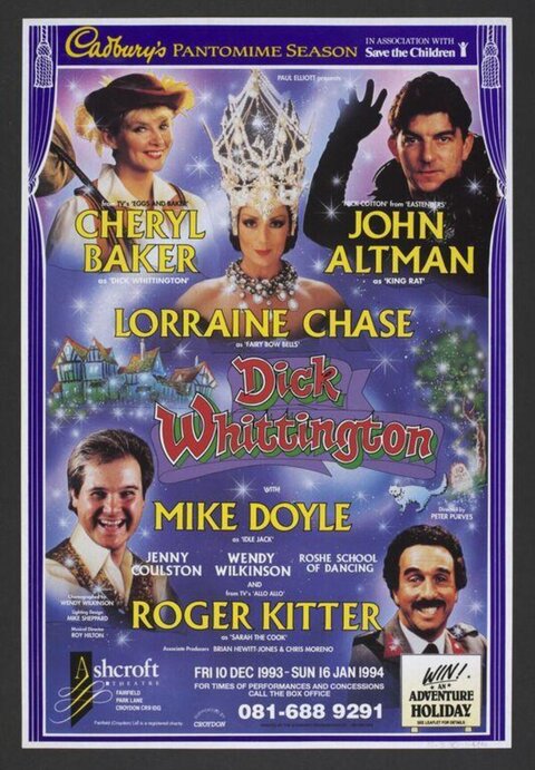 Dick Whittington Pantomime Poster