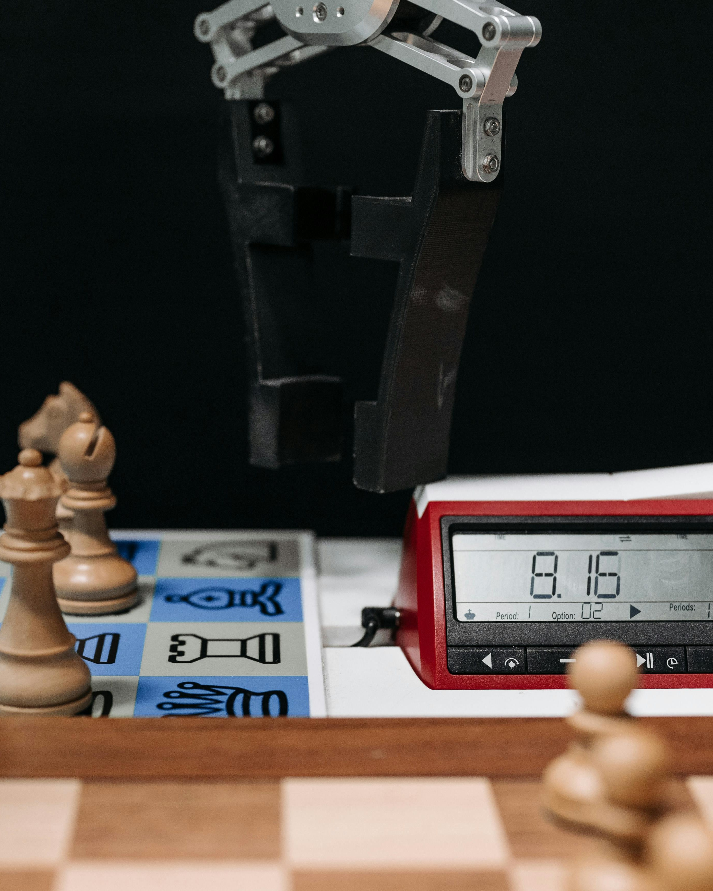 Robotic Arm Playing Chess