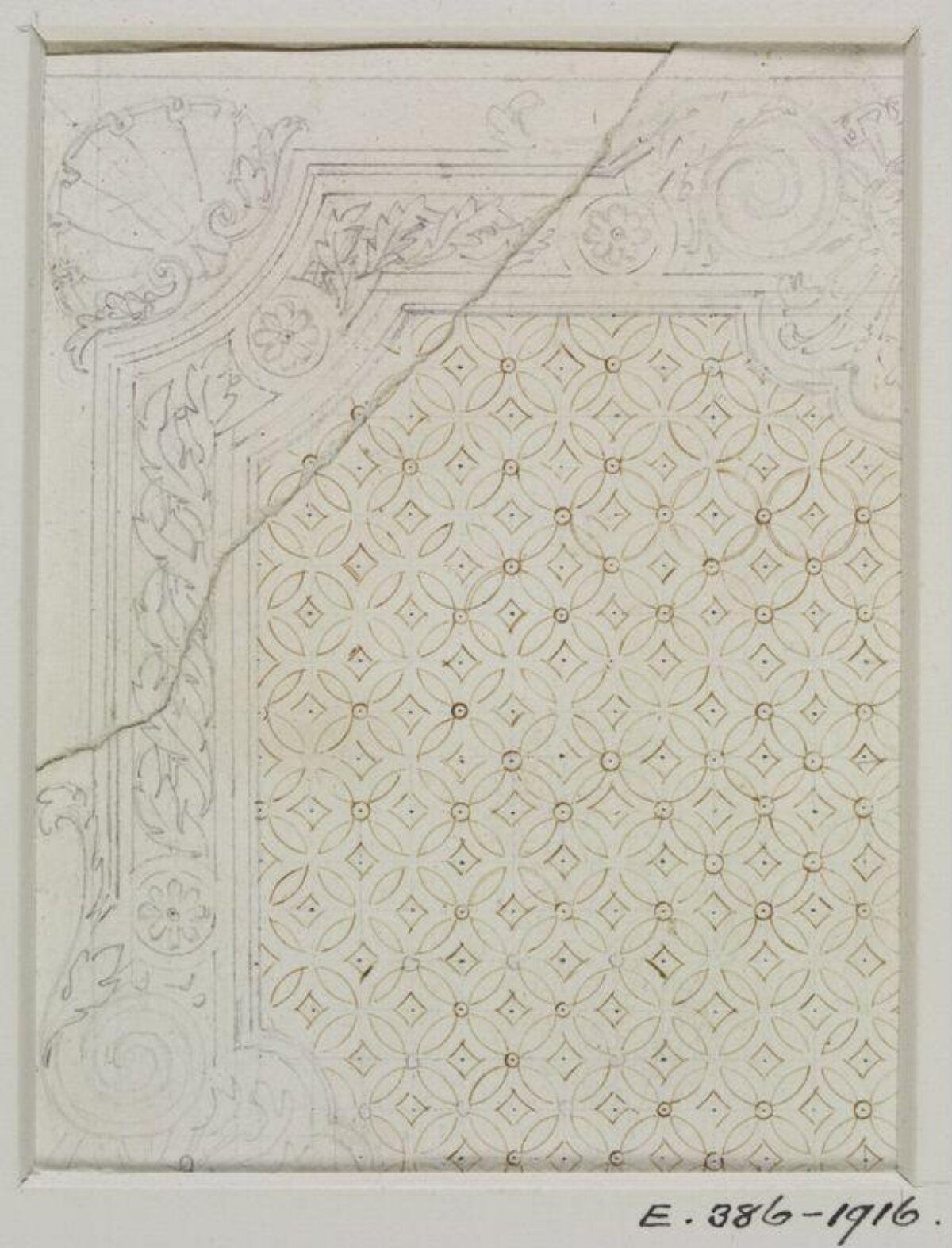 Architectural Ornament Design Sketch