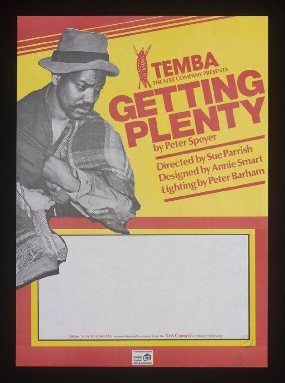 Getting Plenty Theatre Poster