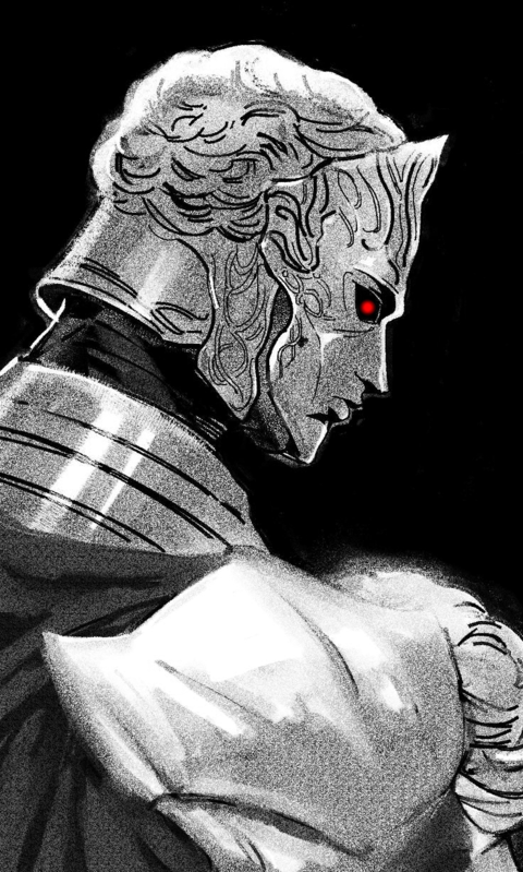 Armored Knight With Red Eye