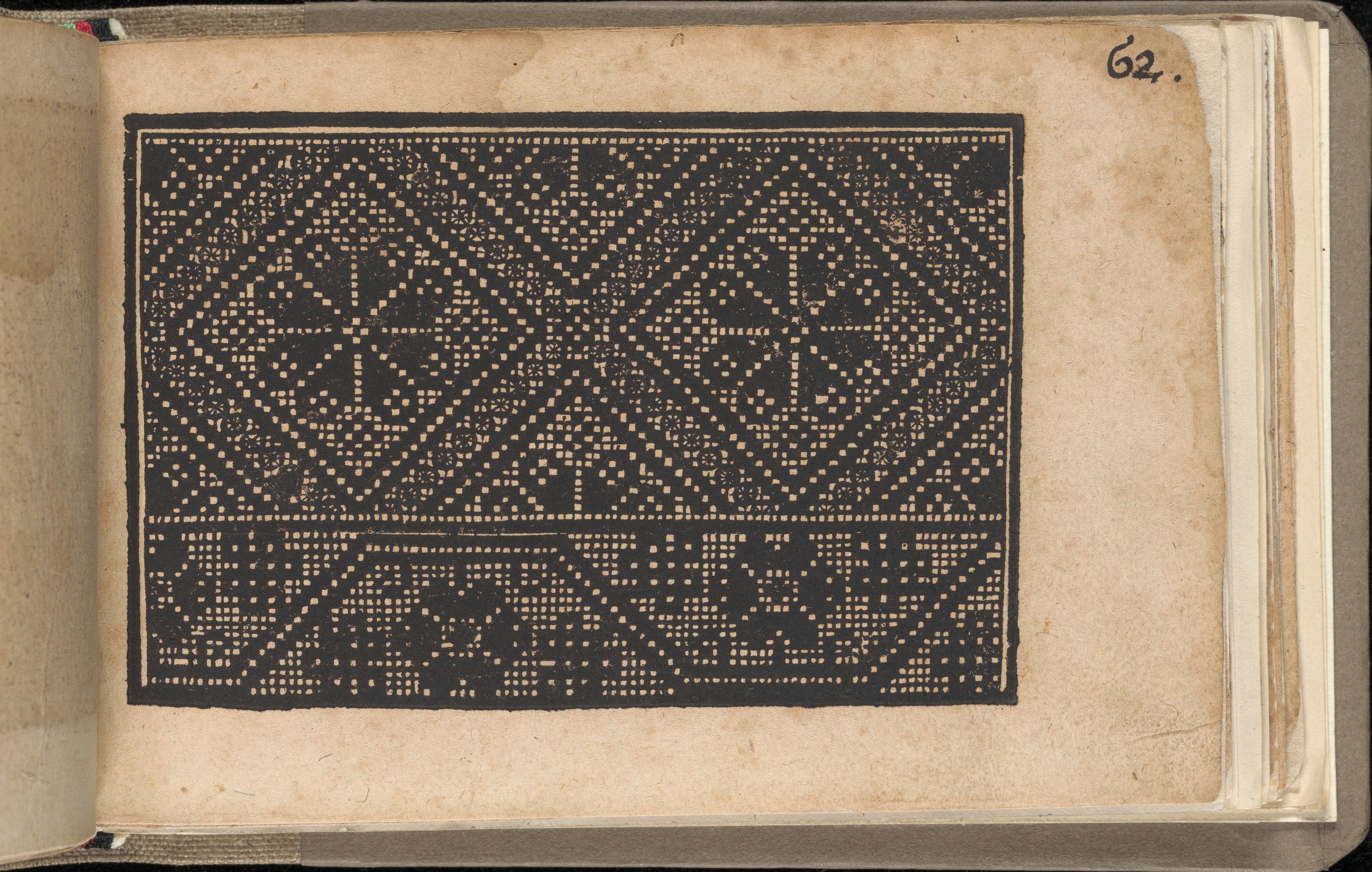 Antique Geometric Lace Pattern