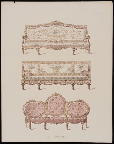 18th-19th Century Sofa Designs