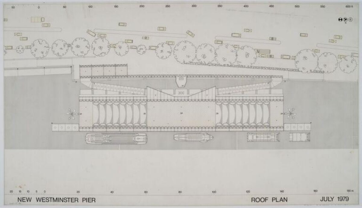 1979 New Westminster Pier Roof Plan