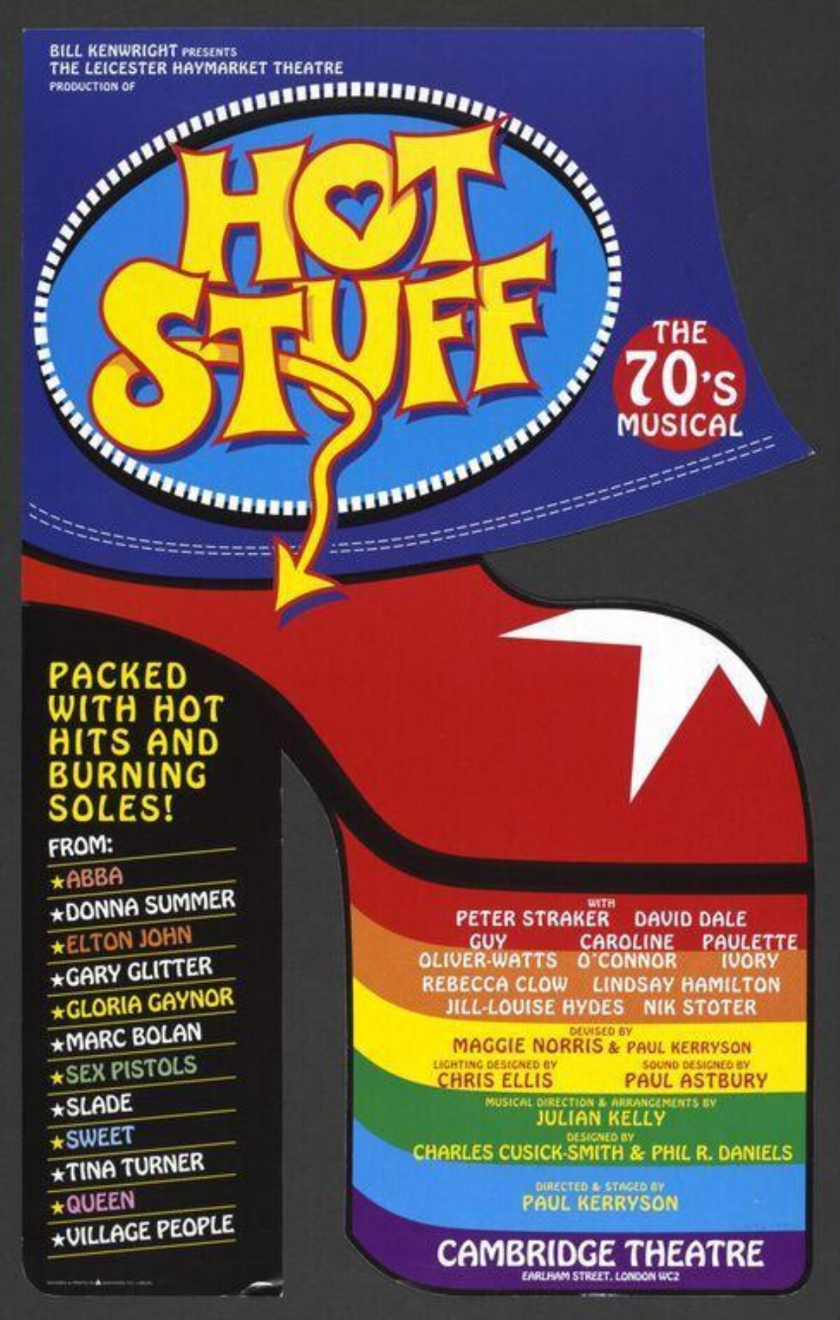 Hot Stuff 70s Musical Poster