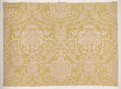 17th Century Italian Brocatelle Textile Sample