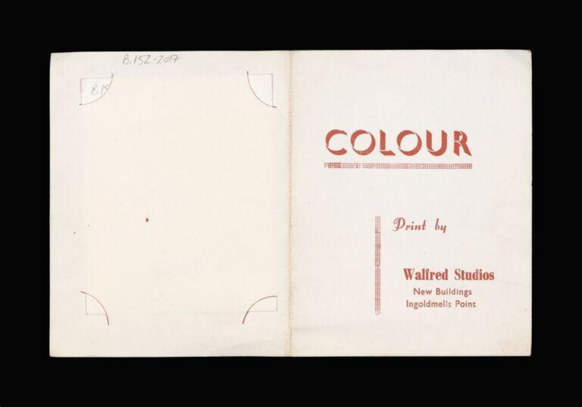 Walfred Studios COLOUR Print Leaflet