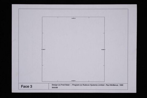 1989 Face 3 Technical Drawing