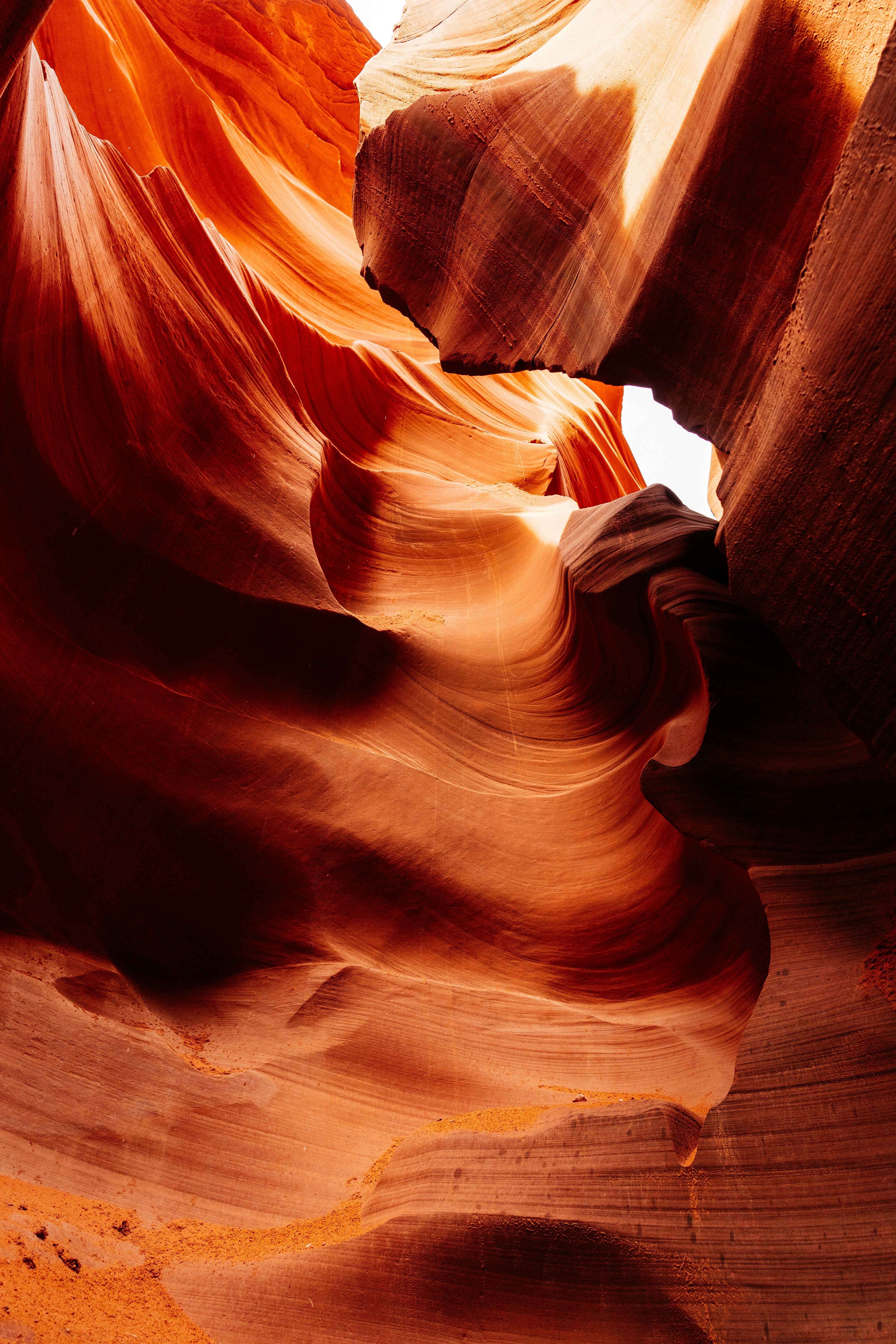 Antelope Canyon Interior View