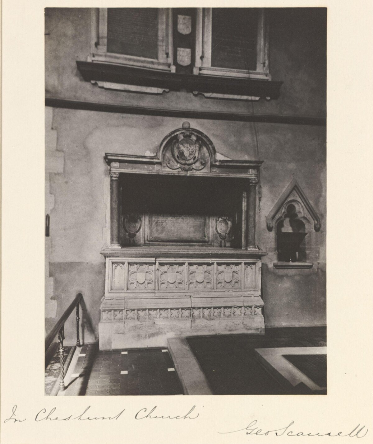 Tomb Monument in Cheshunt Church