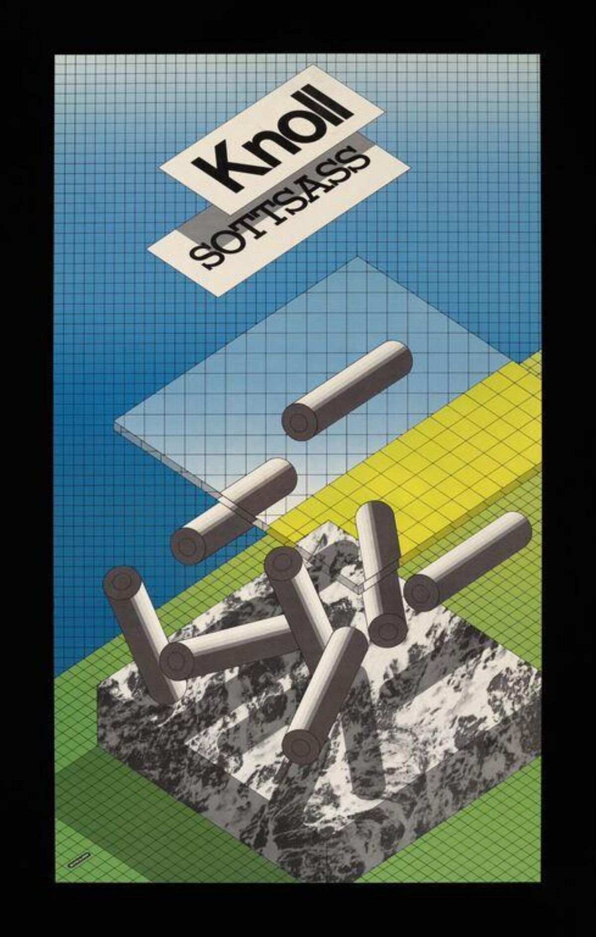 Knoll Sottsass Promotional Poster