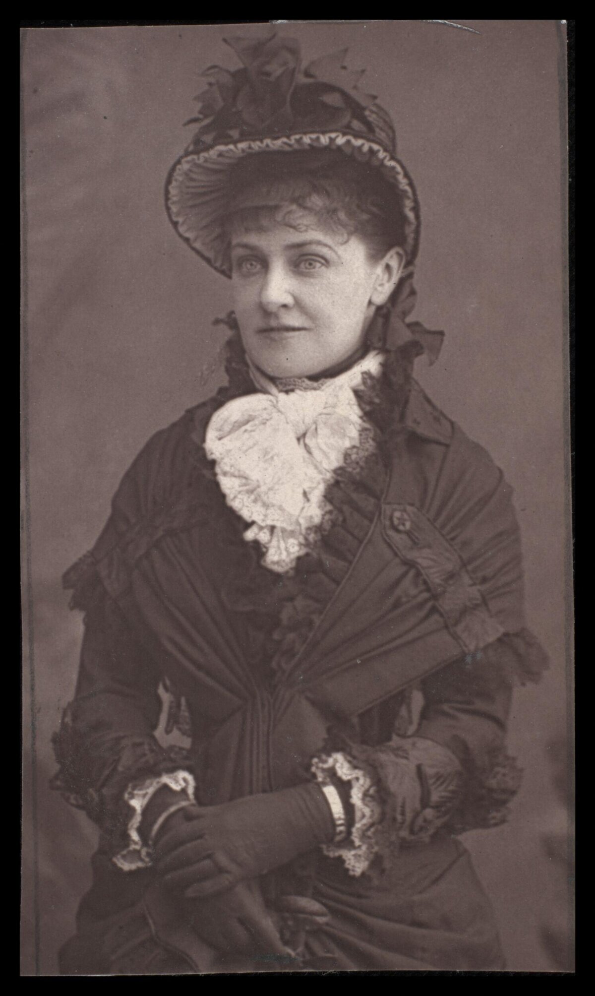 19th Century Woman Studio Portrait