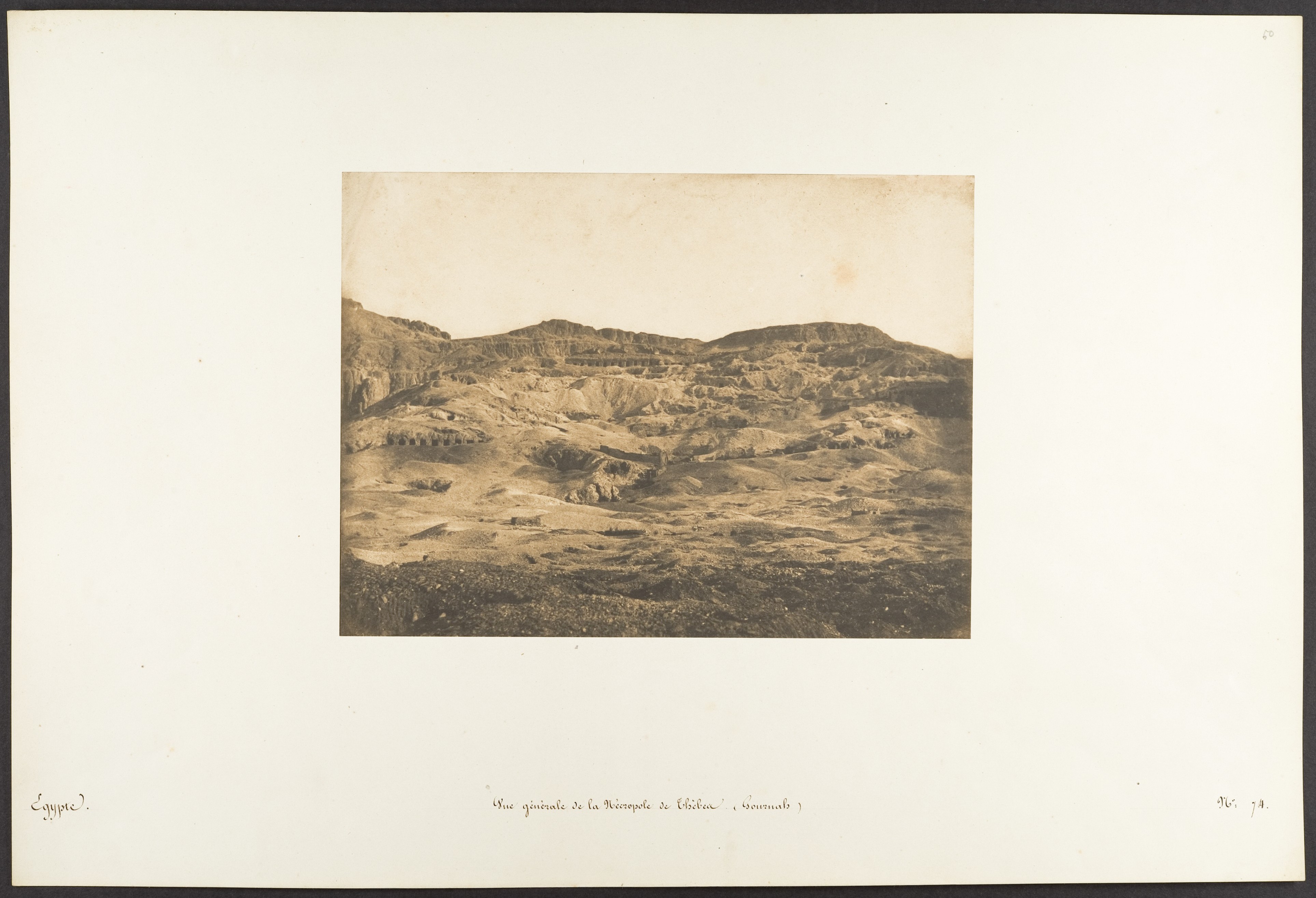 General View of Theban Necropolis