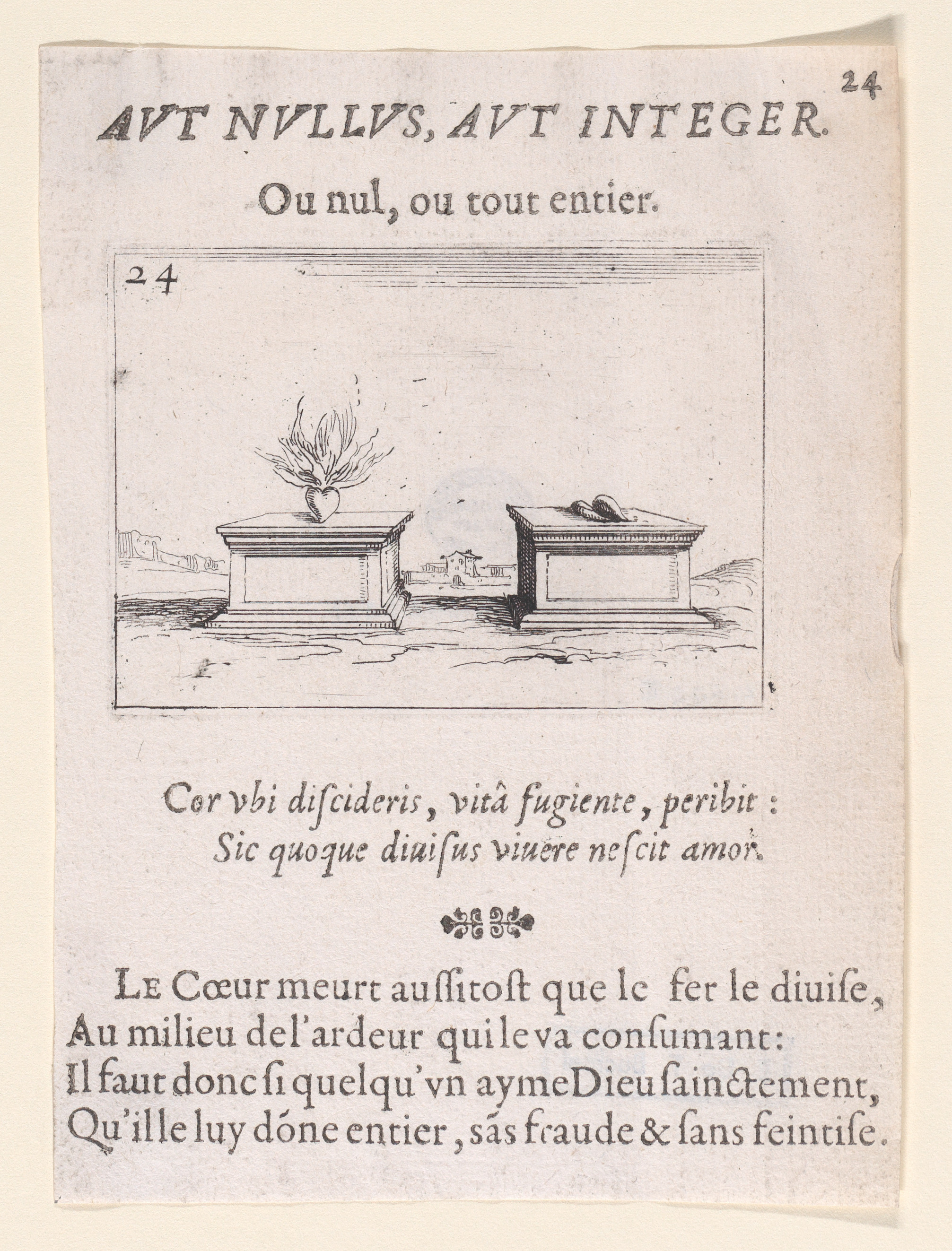 Early Modern French Emblem Print Page