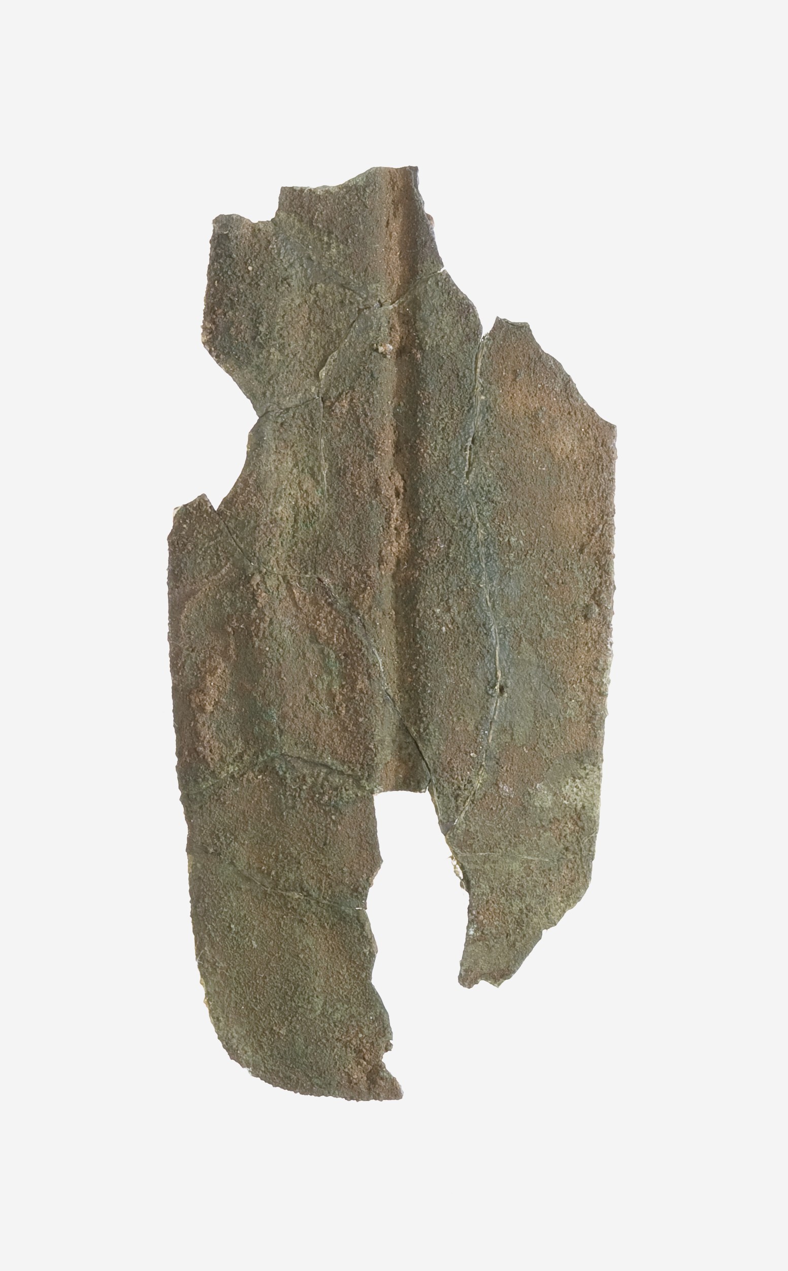 Broken Ancient Bronze Fragment