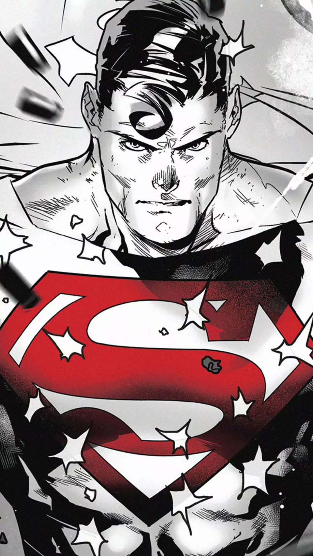 Superman Comic Book Close-up