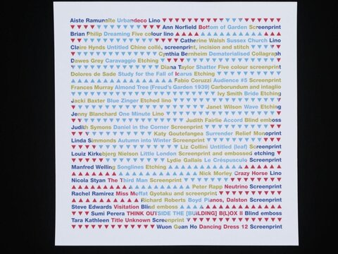 Print Exhibition Artist Work List