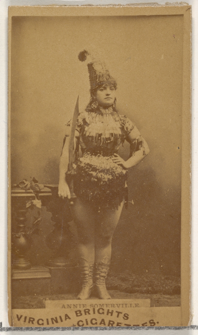 Annie Somerville Cigarette Card Portrait