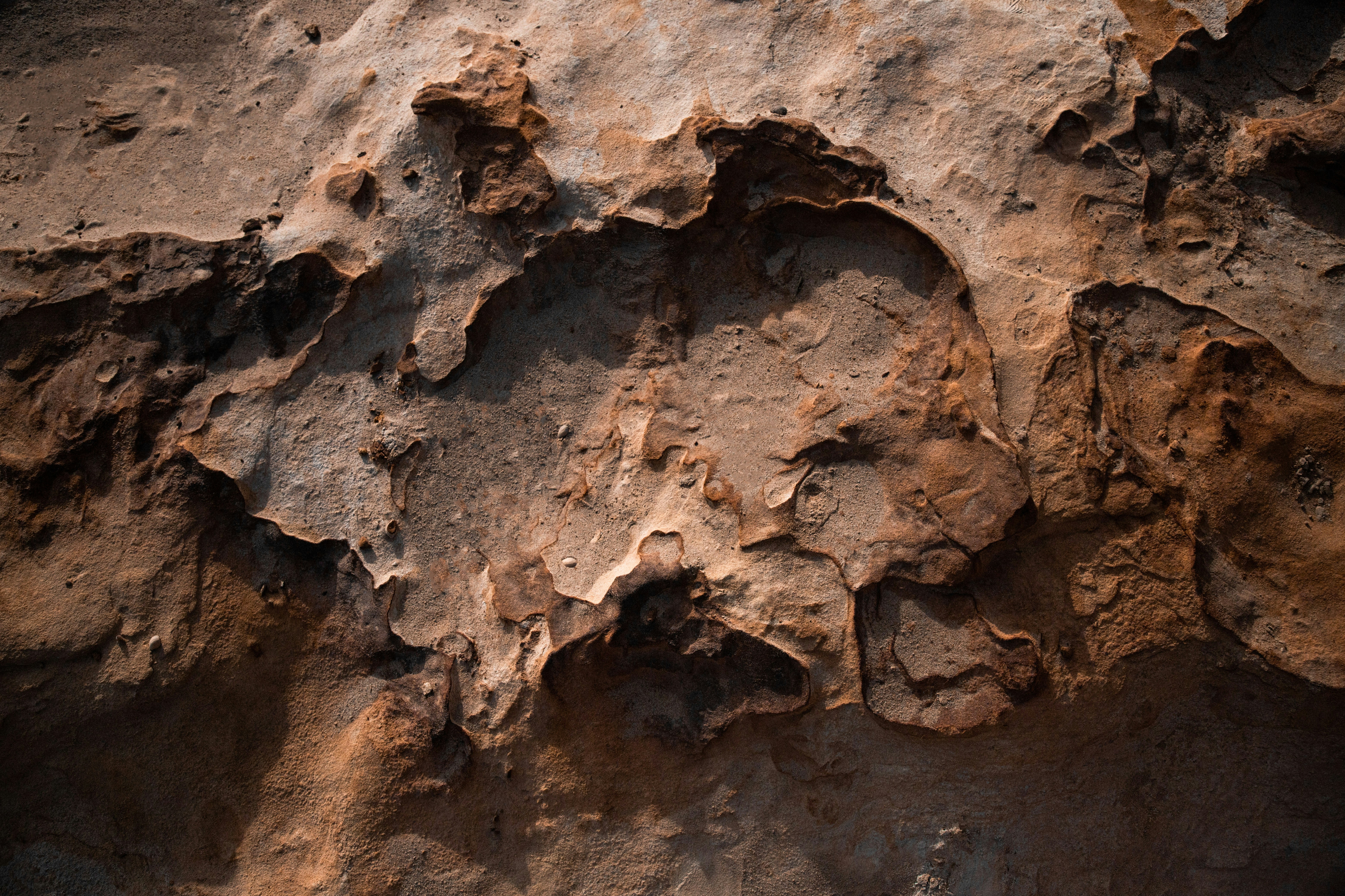 Eroded Sandstone Rock Surface