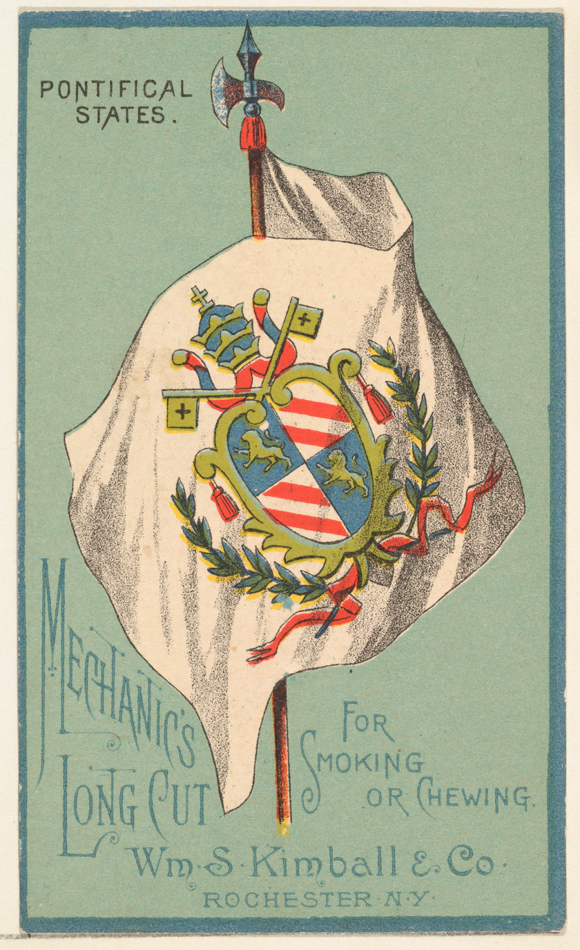 Pontifical States Vintage Tobacco Ad