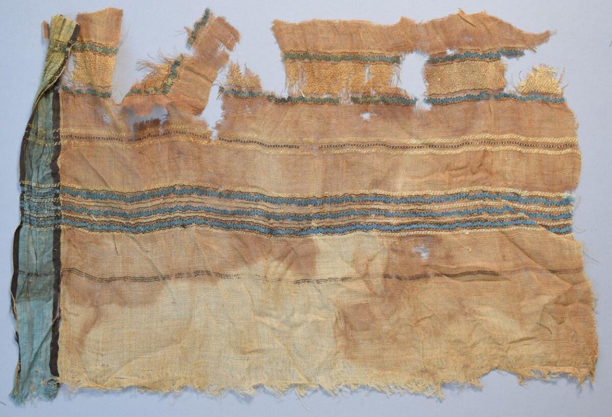 Ancient Striped Textile Fragment