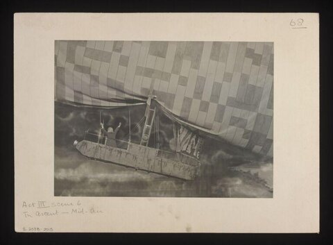 Mid-Air Balloon Ascent Stage Scene