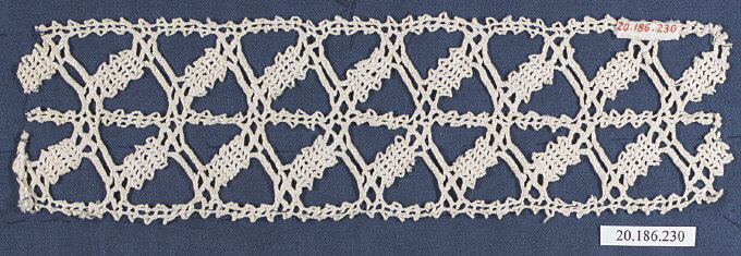 Vintage Handmade Lace Border