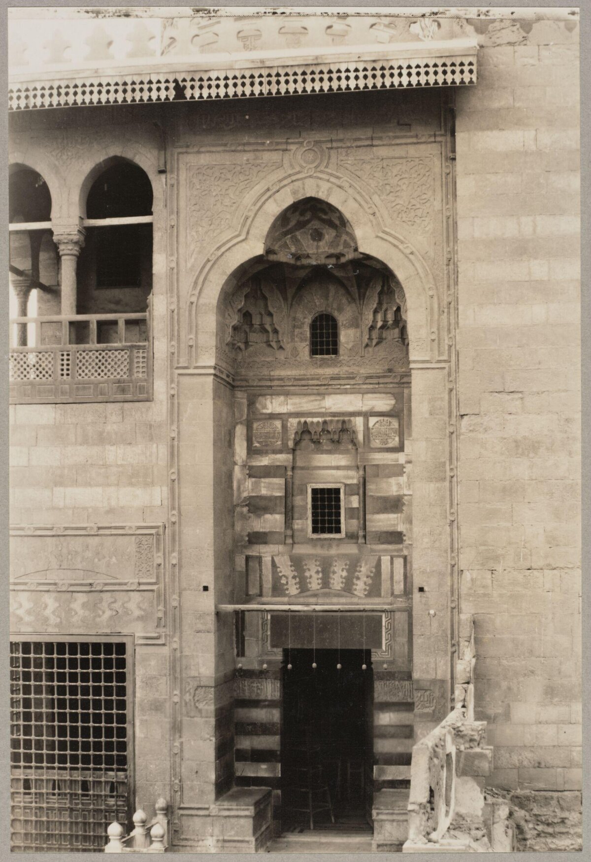 Historic Islamic Building Entrance