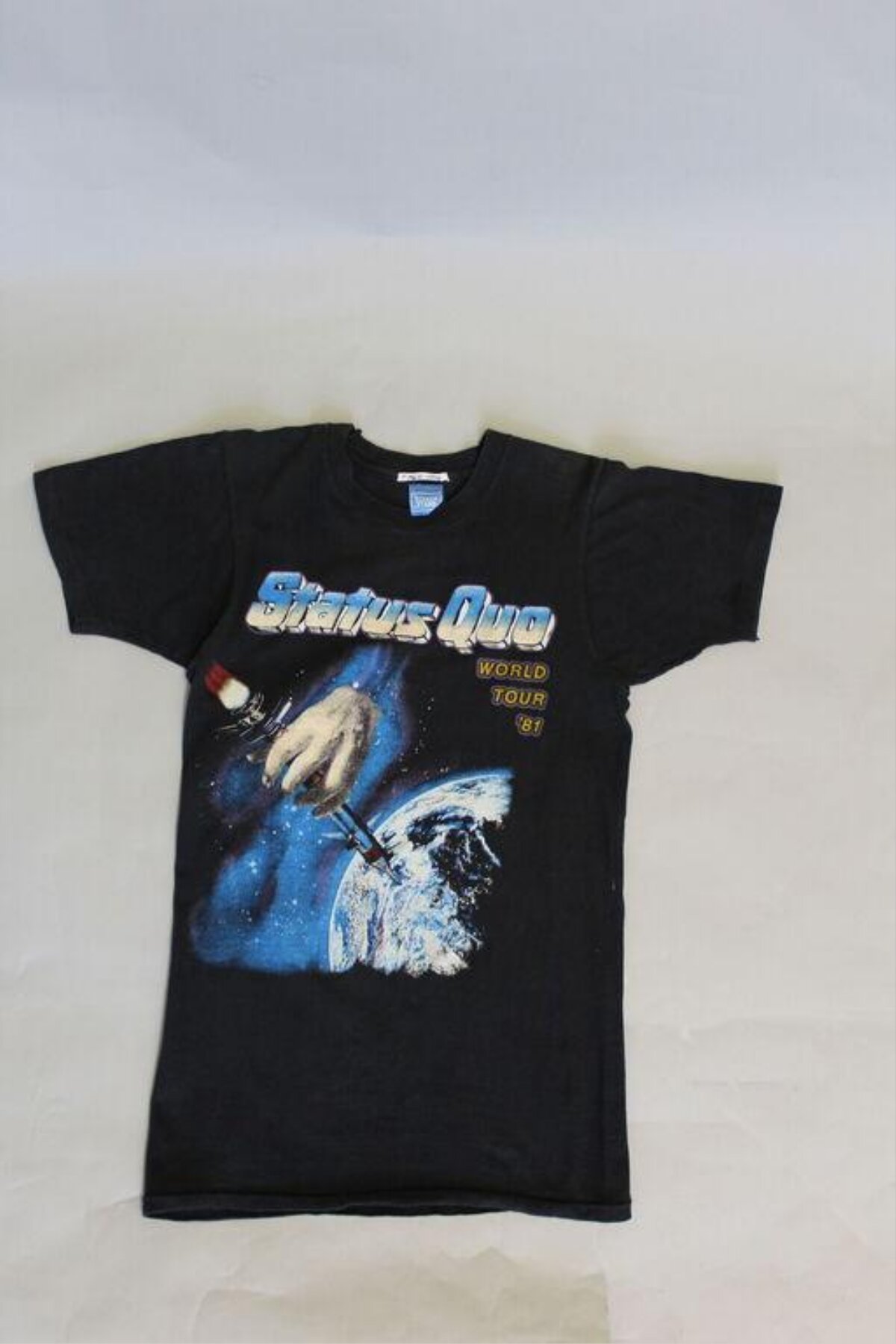 Vintage Status Quo 1981 World Tour T-Shirt