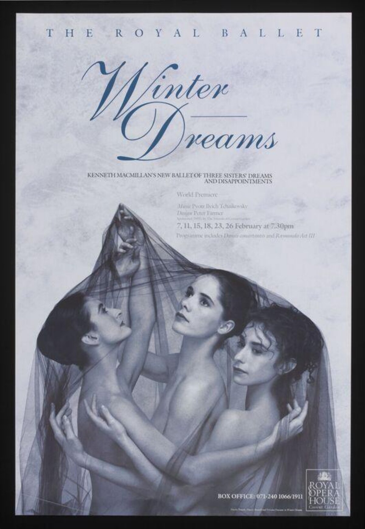 Royal Ballet Winter Dreams Poster