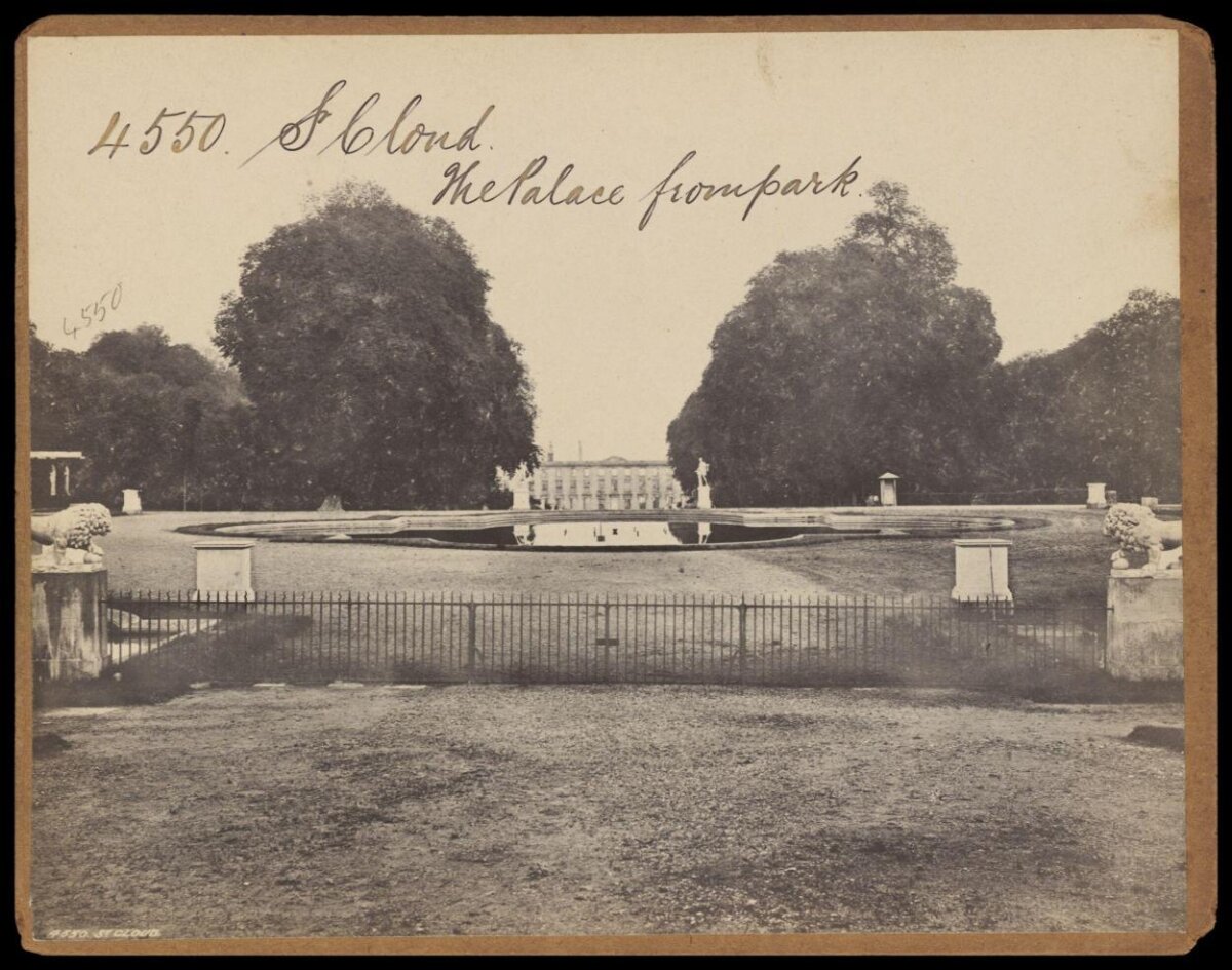St Cloud Palace View From Park