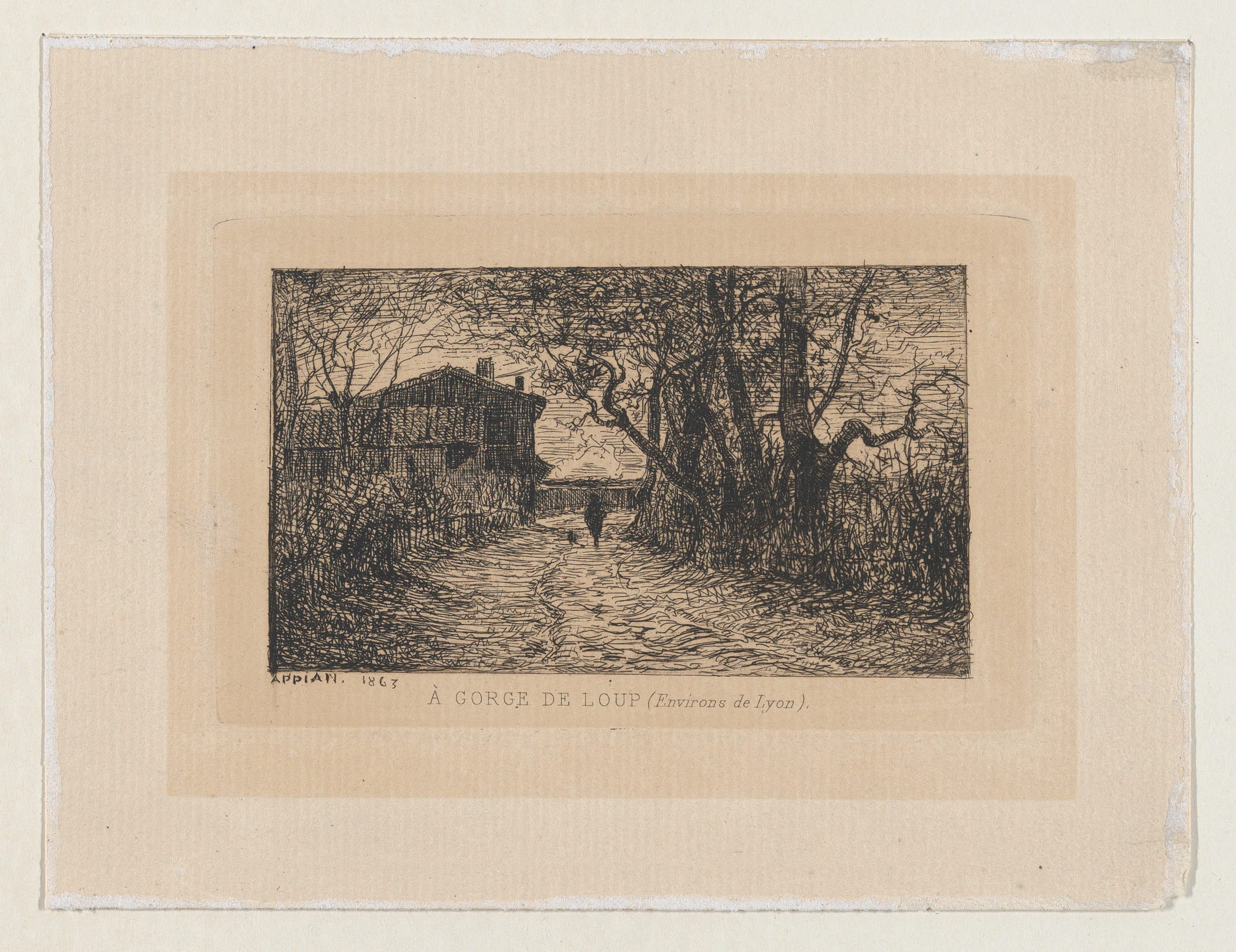 Country Path at Gorge de Loup