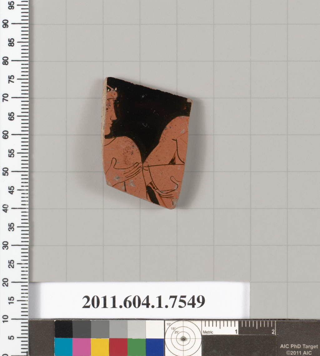 Ancient Black-figure Vase Fragment