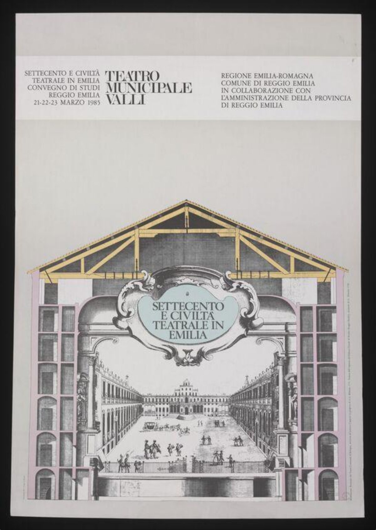1983 Teatro Valli Conference Poster