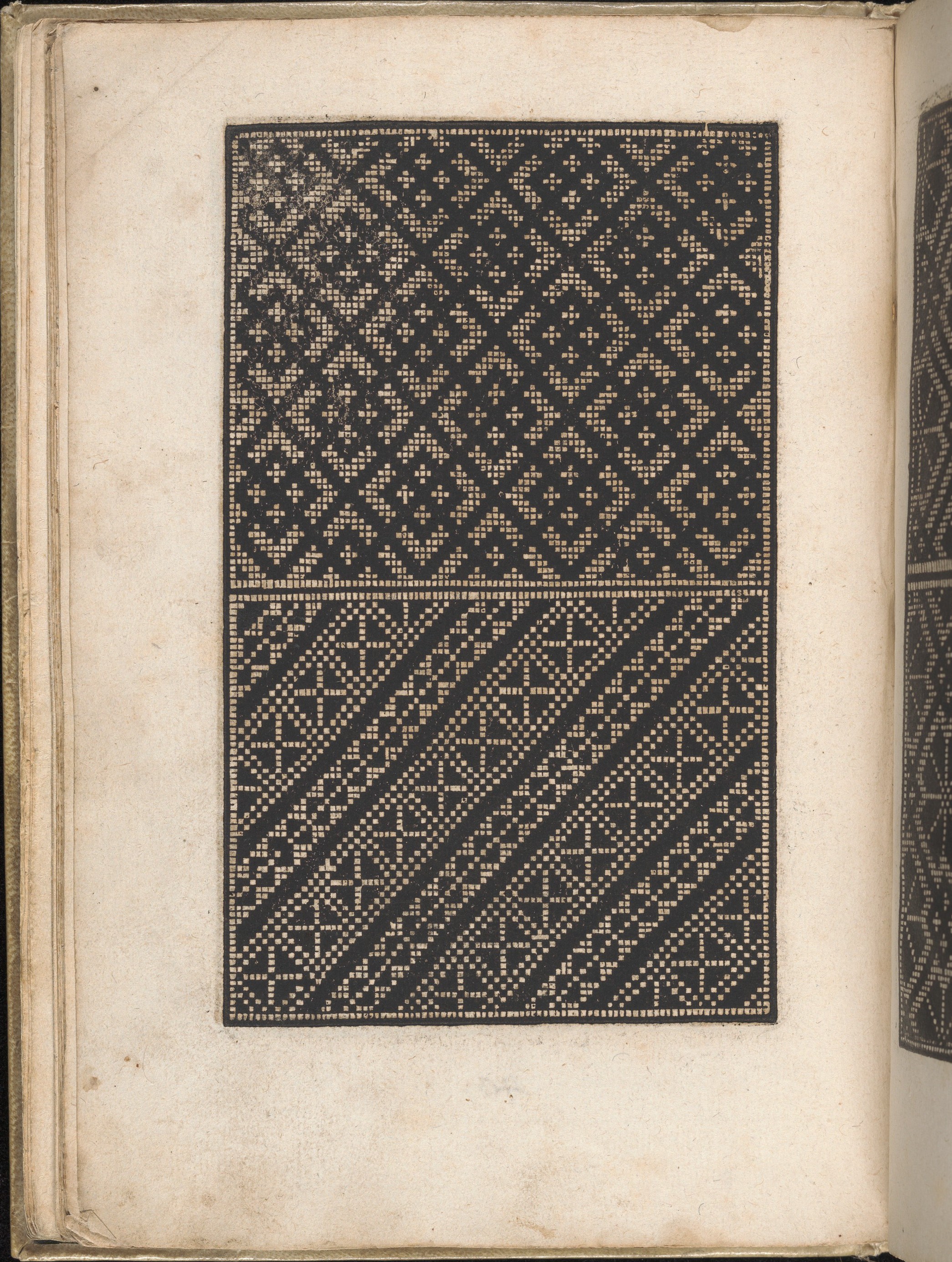 Antique Geometric Pattern Print