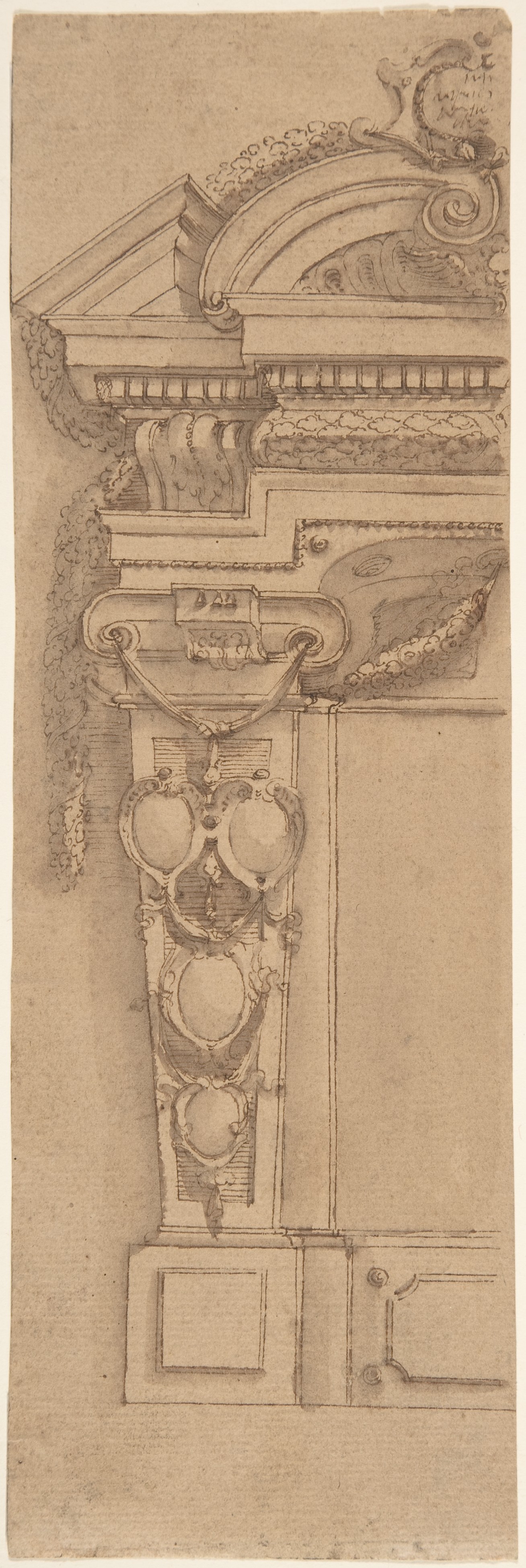 Architectural Decorative Detail Sketch