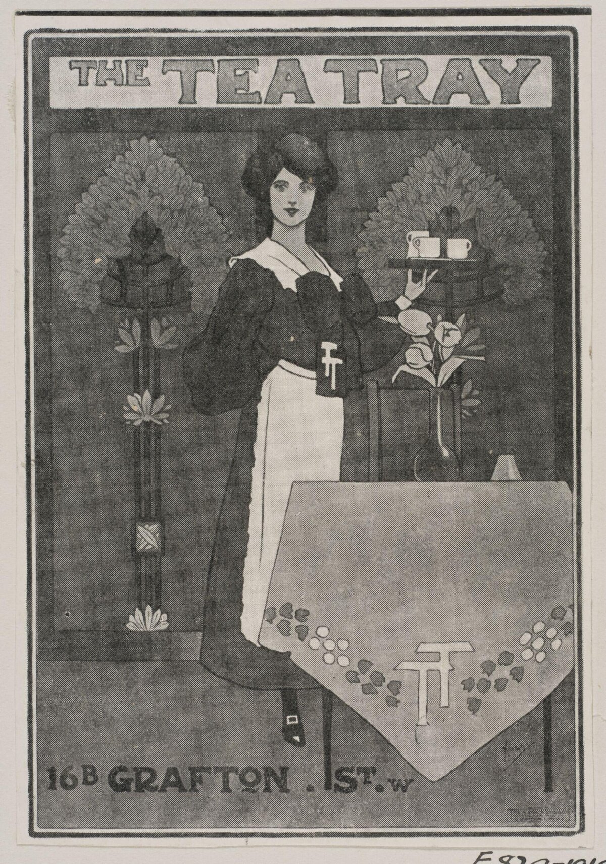 The Tea Tray Vintage Advertisement