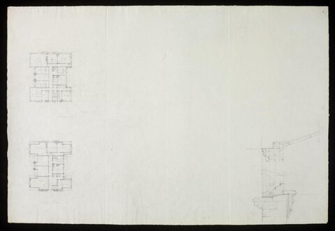 Hand-drawn Architectural Plan Sketches