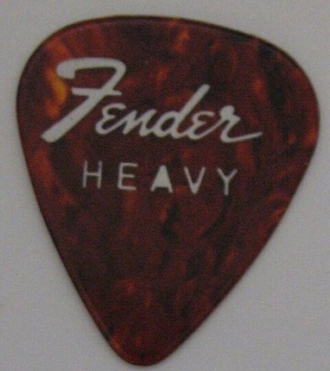Fender Heavy Guitar Pick