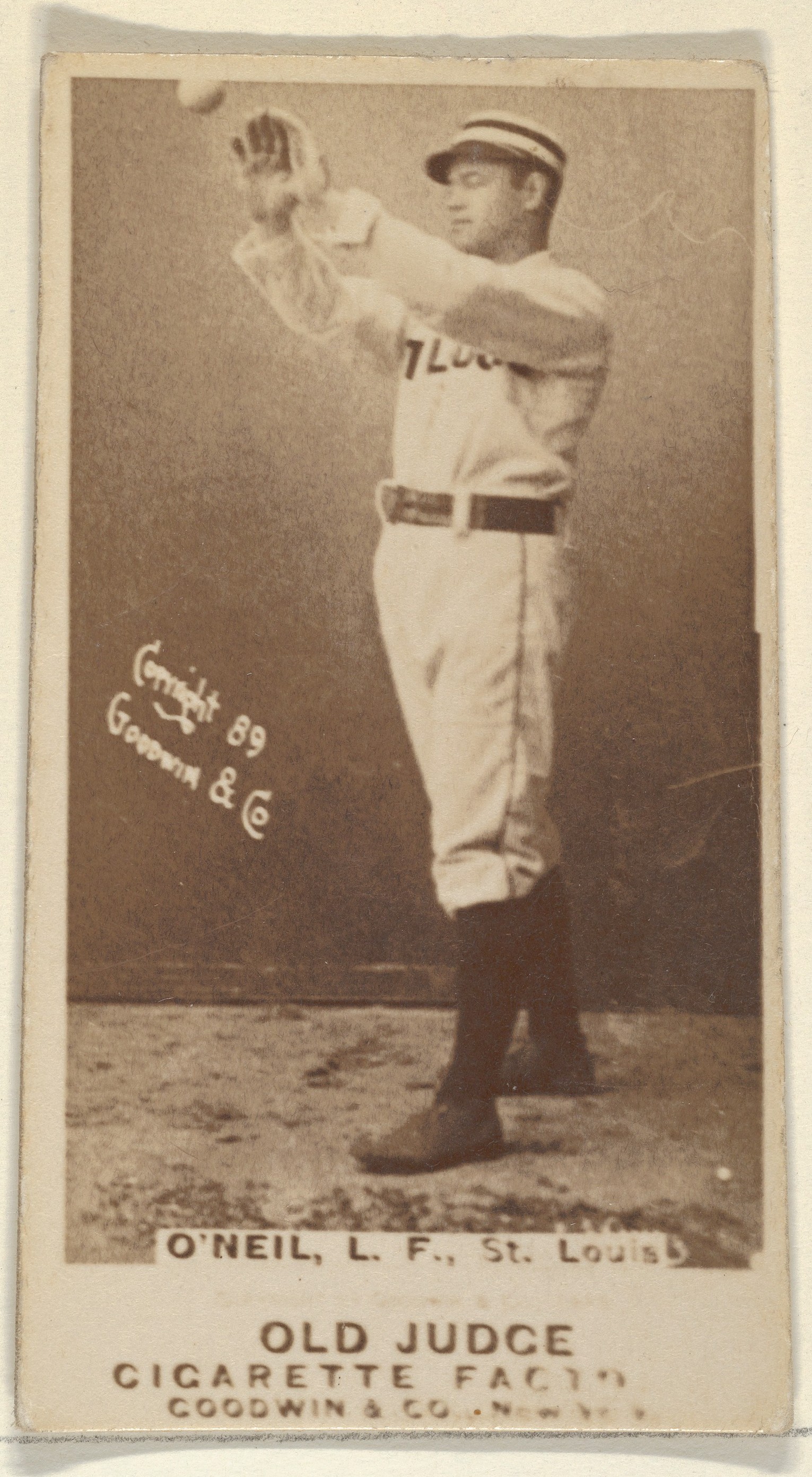 Old Judge Baseball Cigarette Card