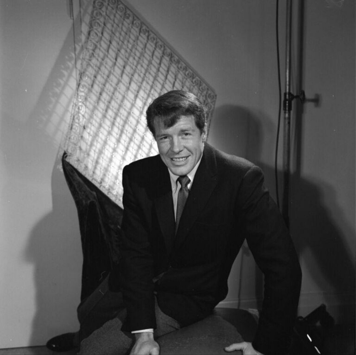 Studio Portrait of Smiling Man