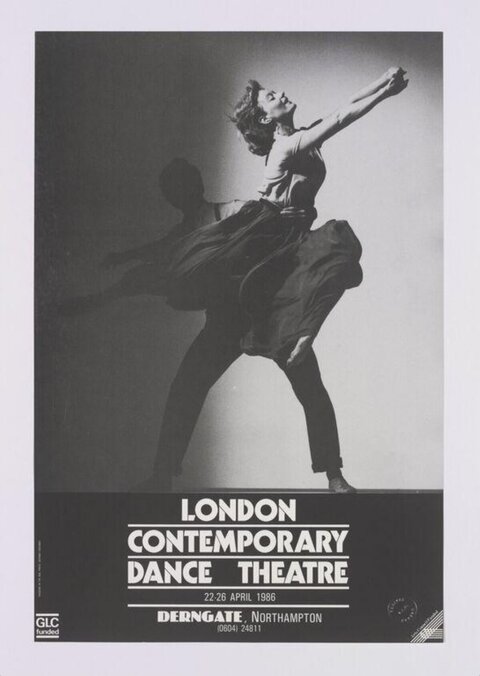 1986 London Contemporary Dance Theatre Poster