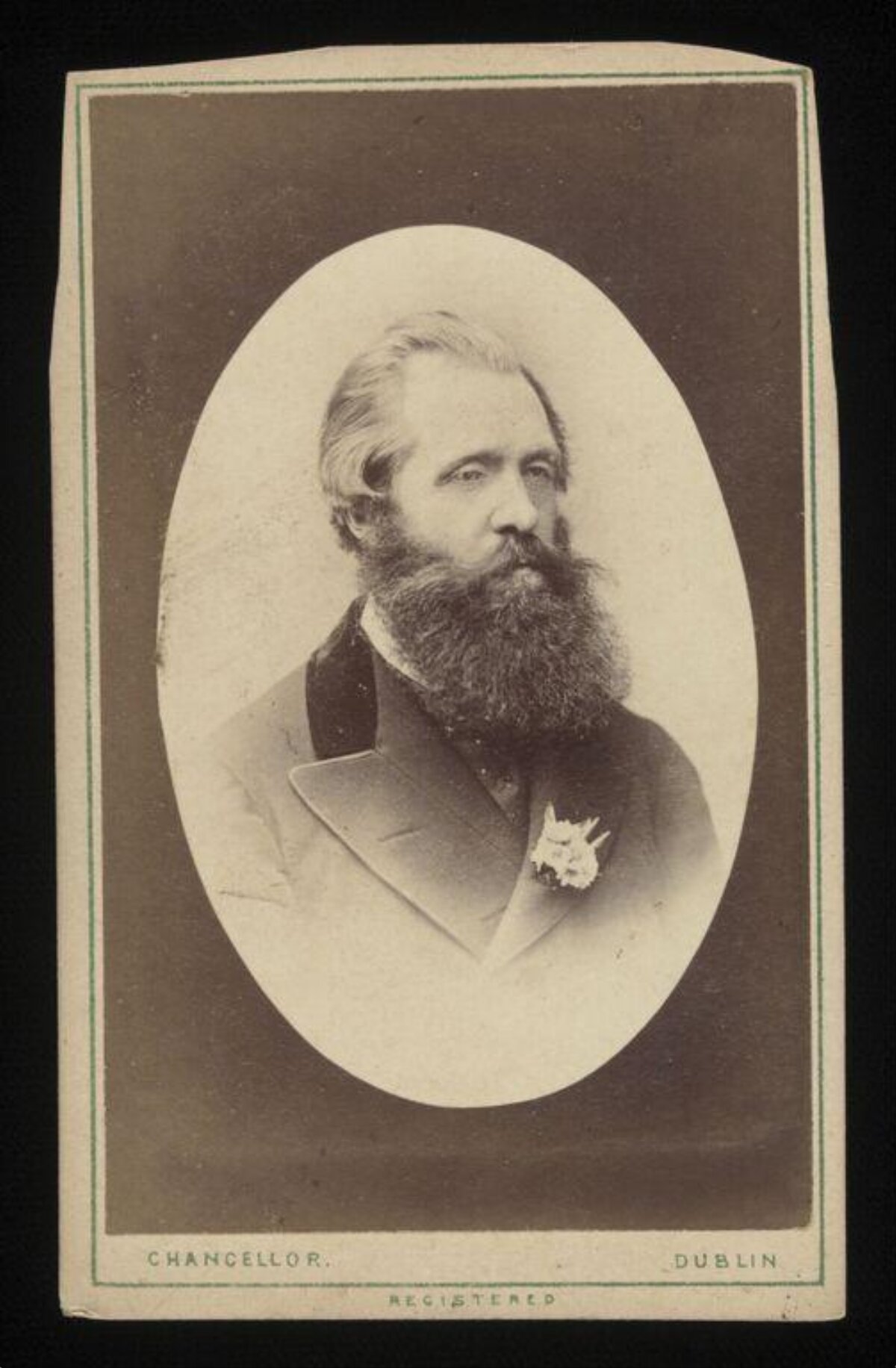 Victorian Portrait of a Bearded Man