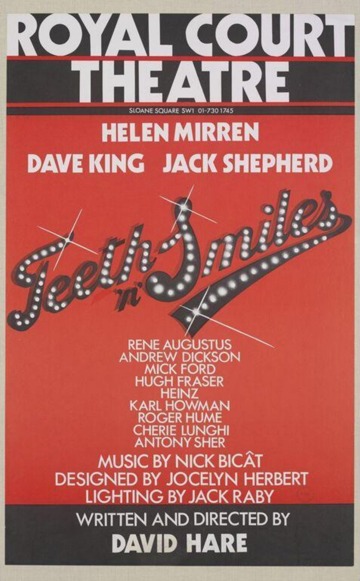 Teeth 'n' Smiles Theatre Poster