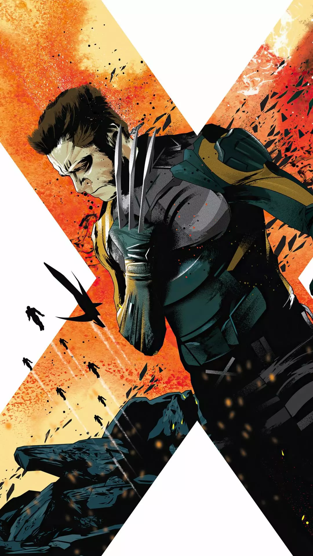 Wolverine X-Men Comic Art